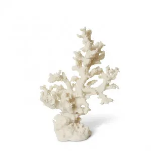 Coral Carnation Sculpture - 26 x 16 x 36cm by Elme Living, a Statues & Ornaments for sale on Style Sourcebook