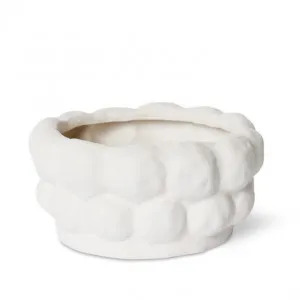 Kehlani Bowl - 24 x 23 x 12cm by Elme Living, a Plant Holders for sale on Style Sourcebook