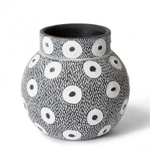 Ashton Pot - 22 x 22 x 21cm by Elme Living, a Plant Holders for sale on Style Sourcebook