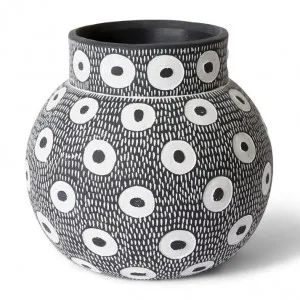Ashton Pot - 28 x 28 x 27cm by Elme Living, a Plant Holders for sale on Style Sourcebook