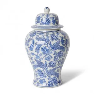 Xing Ginger Jar - 26 x 26 x 44cm by Elme Living, a Vases & Jars for sale on Style Sourcebook