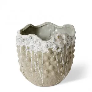 Elswyth Decorative Vessel - 16 x 16 x 16cm by Elme Living, a Plant Holders for sale on Style Sourcebook