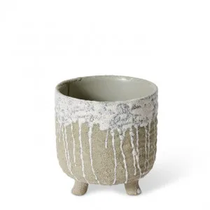 Everet Decorative Vessel - 13 x 13 x 13cm by Elme Living, a Plant Holders for sale on Style Sourcebook