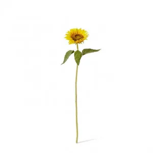 Sunflower Stem - 12 x 12 x 62cm by Elme Living, a Plants for sale on Style Sourcebook