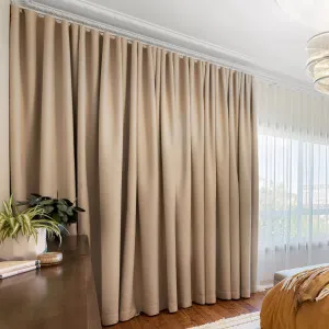 Double Curtains - Audible & Odin by Wynstan, a Curtains for sale on Style Sourcebook