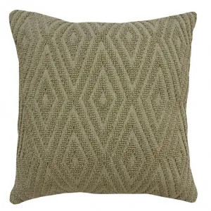 Malea Cushion Grey Green - 50cm x 50cm by James Lane, a Cushions, Decorative Pillows for sale on Style Sourcebook