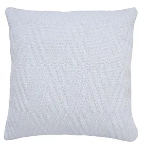 Malea Cushion White - 50cm x 50cm by James Lane, a Cushions, Decorative Pillows for sale on Style Sourcebook