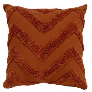 Ramona Cushion Glazed Ginger - 50cm x 50cm by James Lane, a Cushions, Decorative Pillows for sale on Style Sourcebook