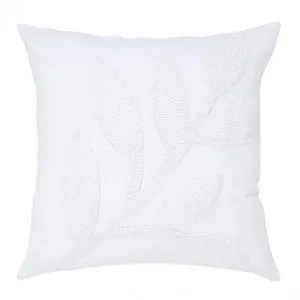 Blossom Cushion White - 50cm x 50cm by James Lane, a Cushions, Decorative Pillows for sale on Style Sourcebook
