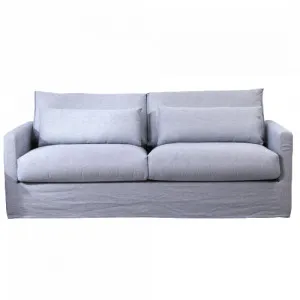 Capri' Linen 3 Seater Lounge 220cm by Style My Home, a Sofas for sale on Style Sourcebook