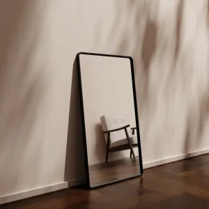 Leila Wall Mirror Deco Steel Frame 100cm x 56cm by Luxe Mirrors, a Mirrors for sale on Style Sourcebook