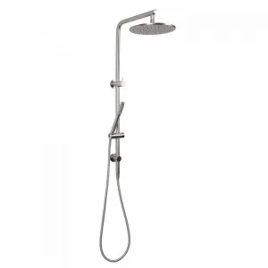 Buildmat Mira Brushed Nickel Shower Rail Set by Buildmat, a Shower Heads & Mixers for sale on Style Sourcebook