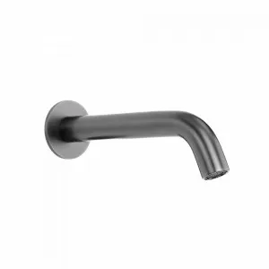 Buildmat Mira Brushed Gunmetal Wallspout by Buildmat, a Bathroom Taps & Mixers for sale on Style Sourcebook