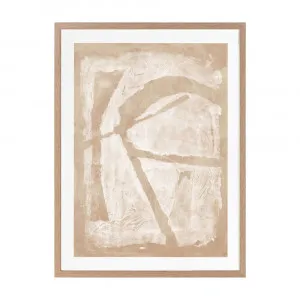 The Strength of Natural Beauty Beige III Framed Art Print by Urban Road, a Prints for sale on Style Sourcebook