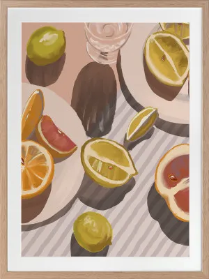 Citrus Fusion Framed Art Print by Urban Road, a Prints for sale on Style Sourcebook