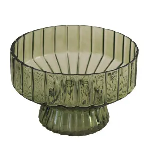 Ombre Green Glass Vessel by Urban Road, a Vases & Jars for sale on Style Sourcebook