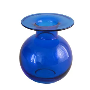 Verona Blue Glass Vessel by Urban Road, a Vases & Jars for sale on Style Sourcebook
