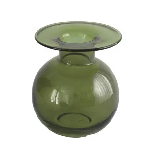 Verona Green Glass Vessel by Urban Road, a Vases & Jars for sale on Style Sourcebook