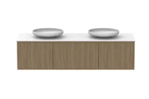 Clifton 1500mm Double Bowl Vanity, Prime Oak by ADP, a Vanities for sale on Style Sourcebook