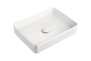 Rectangular Fluted Above Counter Basin by ADP, a Basins for sale on Style Sourcebook