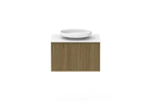 Clifton 600mm Centre Bowl Vanity, Prime Oak by ADP, a Vanities for sale on Style Sourcebook