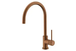 Soul Groove Sink Mixer, Brushed Copper by ADP, a Bathroom Taps & Mixers for sale on Style Sourcebook