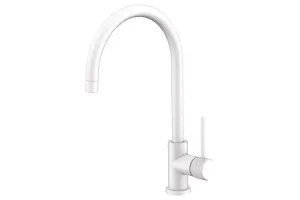Soul Groove Sink Mixer, Matte White by ADP, a Bathroom Taps & Mixers for sale on Style Sourcebook