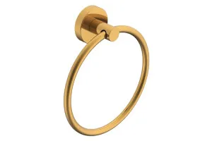 Soul Towel Ring, Brushed Brass by ADP, a Towel Rails for sale on Style Sourcebook