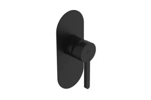 Bronx Wall / Shower Mixer, Full Matte Black by ADP, a Bathroom Taps & Mixers for sale on Style Sourcebook