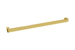 Brooklyn Single Towel Rail 600mm Brushed Brass by ADP, a Towel Rails for sale on Style Sourcebook