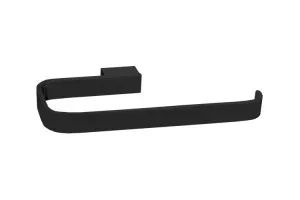 Brooklyn Hand Towel Ring Matte Black by ADP, a Towel Rails for sale on Style Sourcebook