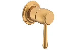 Eternal Wall Mixer Brushed Brass by ADP, a Bathroom Taps & Mixers for sale on Style Sourcebook