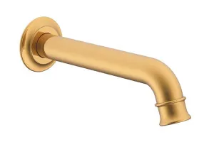 Eternal Wall Spout Brushed Brass by ADP, a Bathroom Taps & Mixers for sale on Style Sourcebook