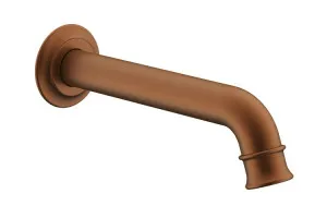 Eternal Wall Spout Brushed Copper by ADP, a Bathroom Taps & Mixers for sale on Style Sourcebook