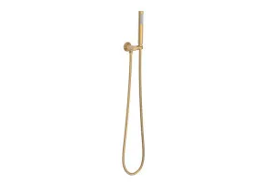 Soul Slimline Handshower on Hook Brass by ADP, a Shower Heads & Mixers for sale on Style Sourcebook