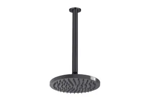 Bloom Shower Rose & Dropper Brushed Gunmetal by ADP, a Shower Heads & Mixers for sale on Style Sourcebook