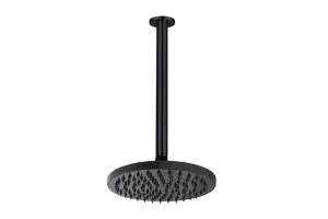 Bloom Shower Rose & Dropper Matte Black by ADP, a Shower Heads & Mixers for sale on Style Sourcebook