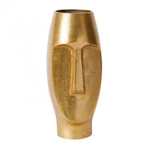 Axil Vase Gold - 38cm by James Lane, a Vases & Jars for sale on Style Sourcebook