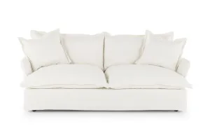 Toorak Coastal 3 Seat Sofa, White, by Lounge Lovers by Lounge Lovers, a Sofas for sale on Style Sourcebook