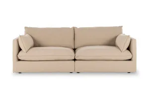 Loft Coastal 4 Seat Sofa, Beige, by Lounge Lovers by Lounge Lovers, a Sofas for sale on Style Sourcebook