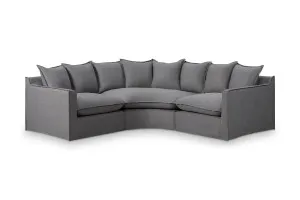 Venice Corner Sofa Coastal Corner Sofa, Grey, by Lounge Lovers by Lounge Lovers, a Sofas for sale on Style Sourcebook