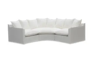Venice Corner Sofa Coastal Corner Sofa, White, by Lounge Lovers by Lounge Lovers, a Sofas for sale on Style Sourcebook