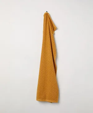 Soft Mustard Towel by Scandi Decor, a Towels & Washcloths for sale on Style Sourcebook