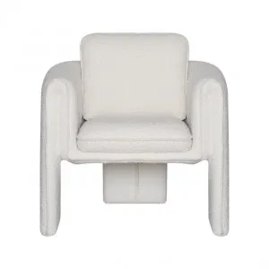 Floria Boucle Ivory Armchair by James Lane, a Chairs for sale on Style Sourcebook