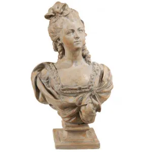 Taliana Magnesia Bust Sculpture by Affinity Furniture, a Statues & Ornaments for sale on Style Sourcebook