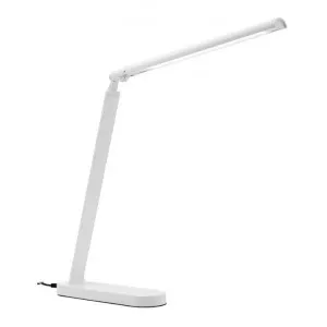 Republic Dimmable LED Touch Task Lamp, White by Mercator, a Desk Lamps for sale on Style Sourcebook