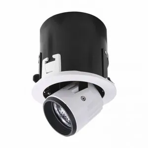 SAL Pop-Eye Commercial Grade Gimbal LED Downlight, 13W, 4000K, White (S9601/112/15CW) by Sunny Lighting (SAL), a Spotlights for sale on Style Sourcebook