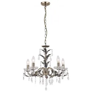 Michelle Chandelier, Antique Brass by Lexi Lighting, a Chandeliers for sale on Style Sourcebook