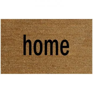 Home Hand Loomed Premium Coir Doormat, 80x50cm, Natural by Solemate, a Doormats for sale on Style Sourcebook
