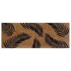 Fern Hand Loomed Premium Coir Doormat, 120x40cm, Natural by Solemate, a Doormats for sale on Style Sourcebook